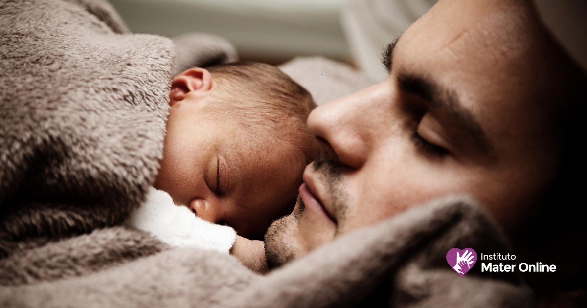 A importância do pai no processo de gestação, parto e pós-parto para  vinculação com o bebê - Instituto MaterOnline